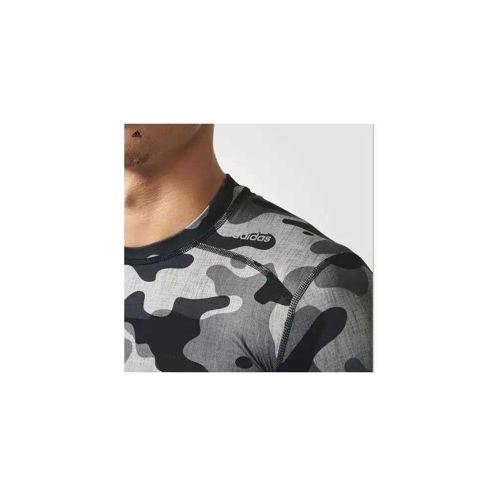 Tee-shirt Adidas Techfit camouflée manches courtes