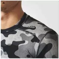 Tee-shirt Adidas Techfit camouflée manches courtes
