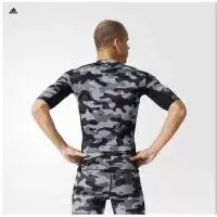 Tee-shirt Adidas Techfit camouflée manches courtes