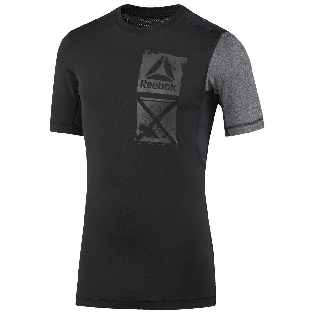 reebok t shirt noir
