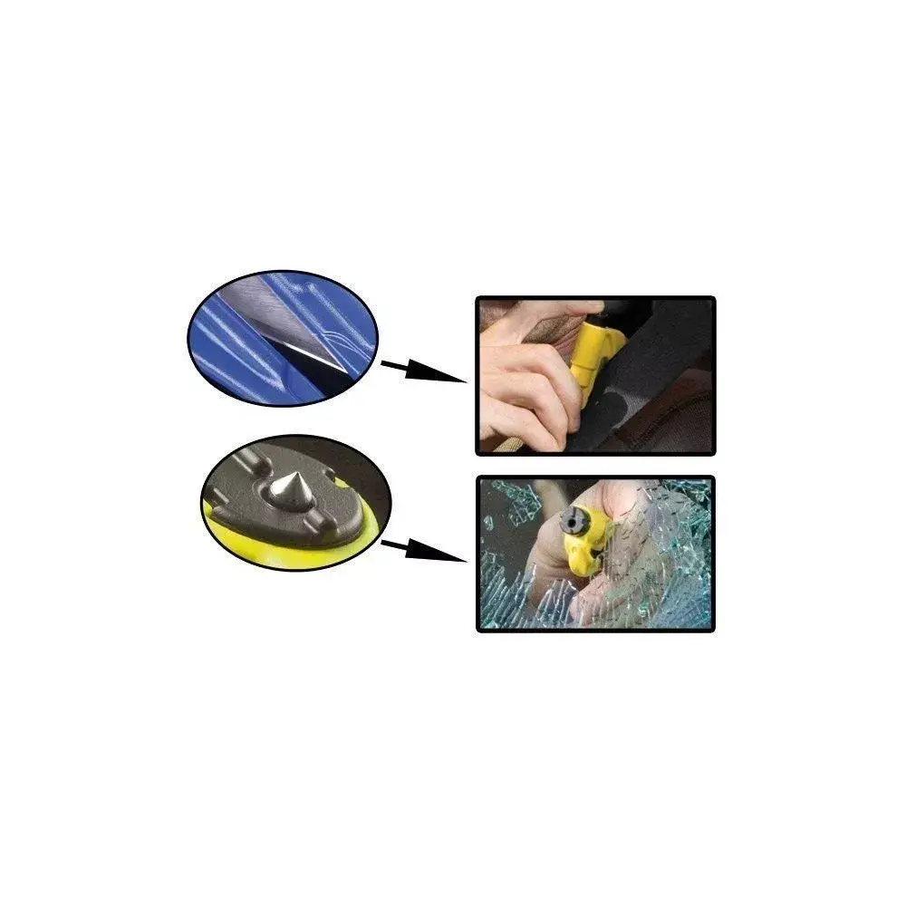 Brise vitre coupe sangle Resqme