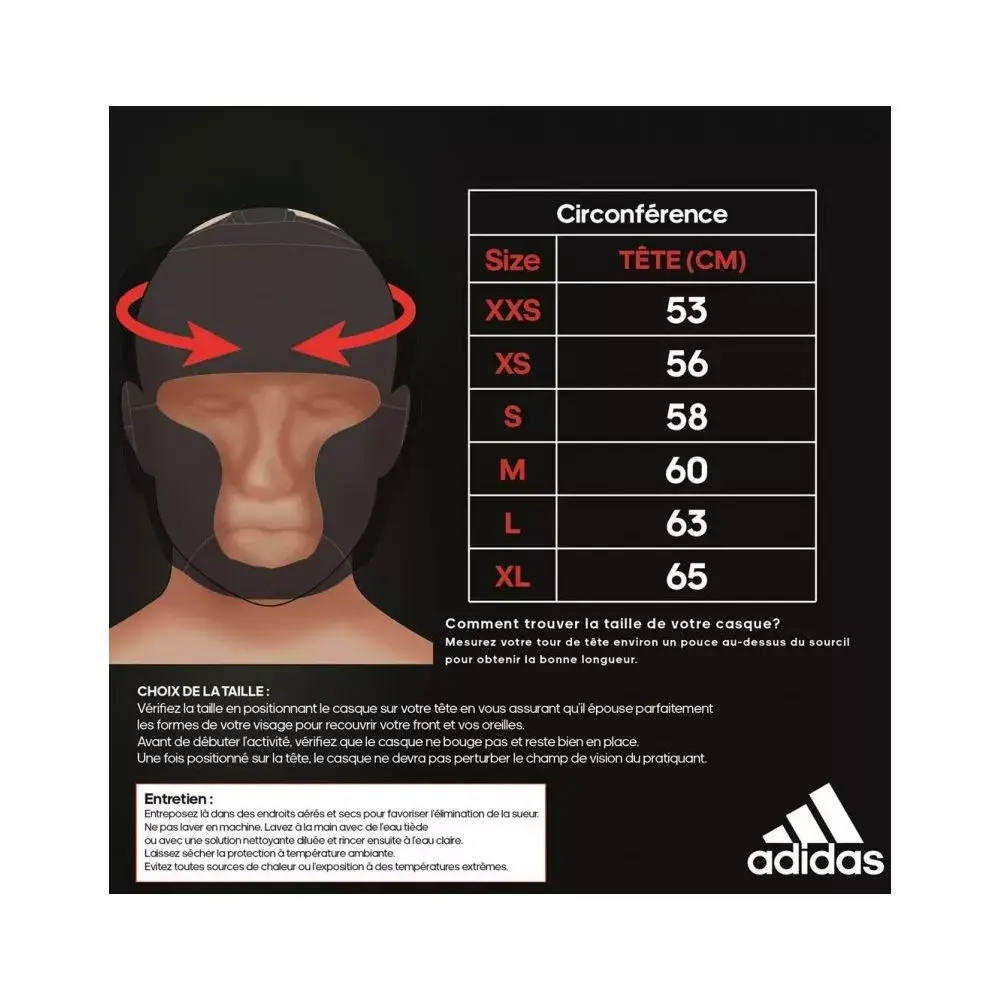 Casque de boxe "Response" ADIDAS Casque de boxe "Response" ADIDAS