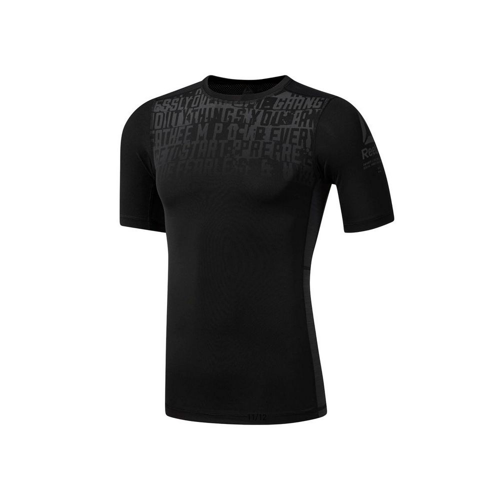 reebok t shirt homme kaki