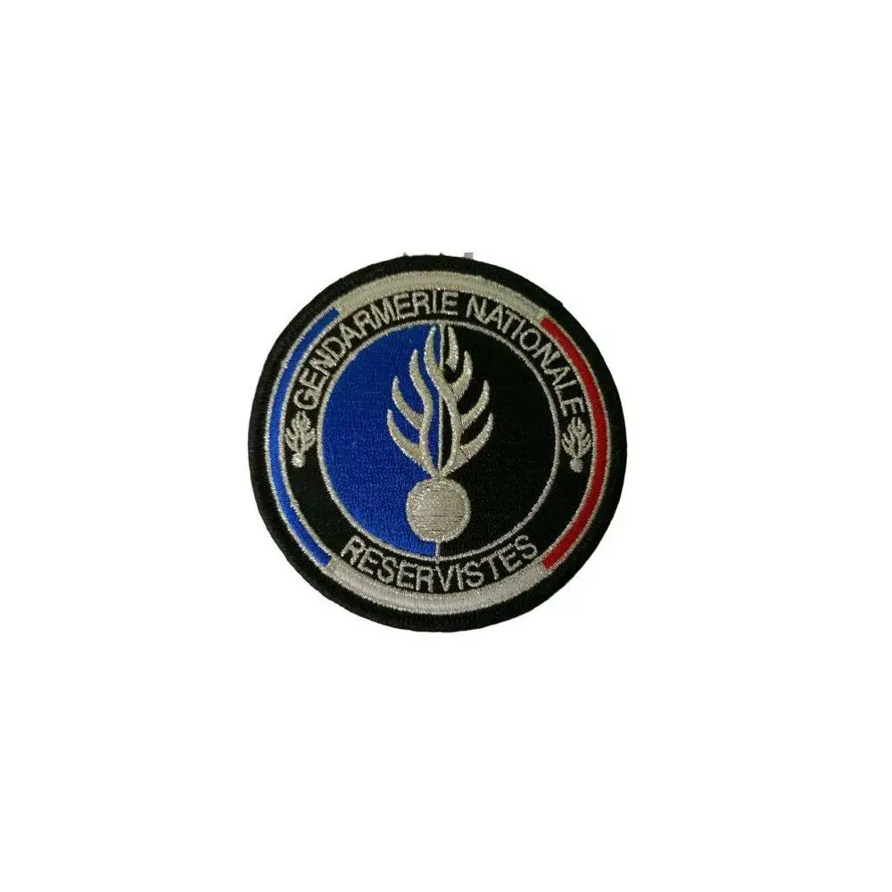 Ecusson de bras brodé Gendarmerie Nationale Réserviste Ecusson de bras brodé Gendarmerie Nationale Réserviste