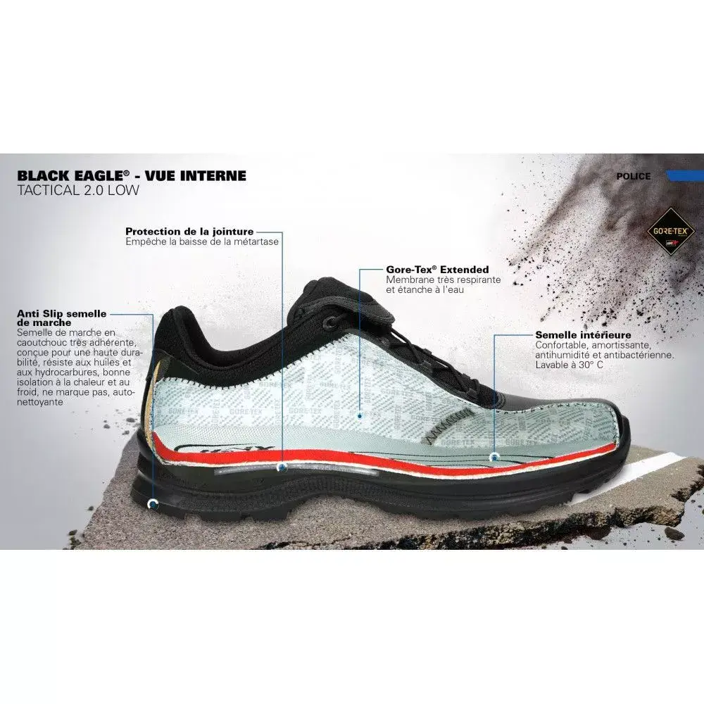 Chaussures Haix Black Eagle Tactical 20 Low Chaussures Haix Black Eagle Tactical 20 Low