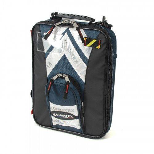 Mallette porte-document Sentinel A4 Bleu Marine Dimatex