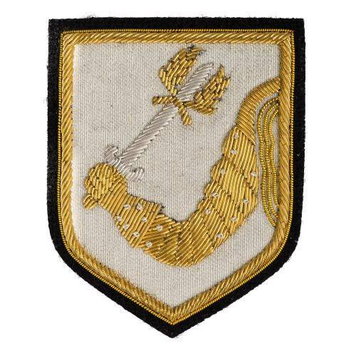 Ecusson de bras brodé main D.G.G.N