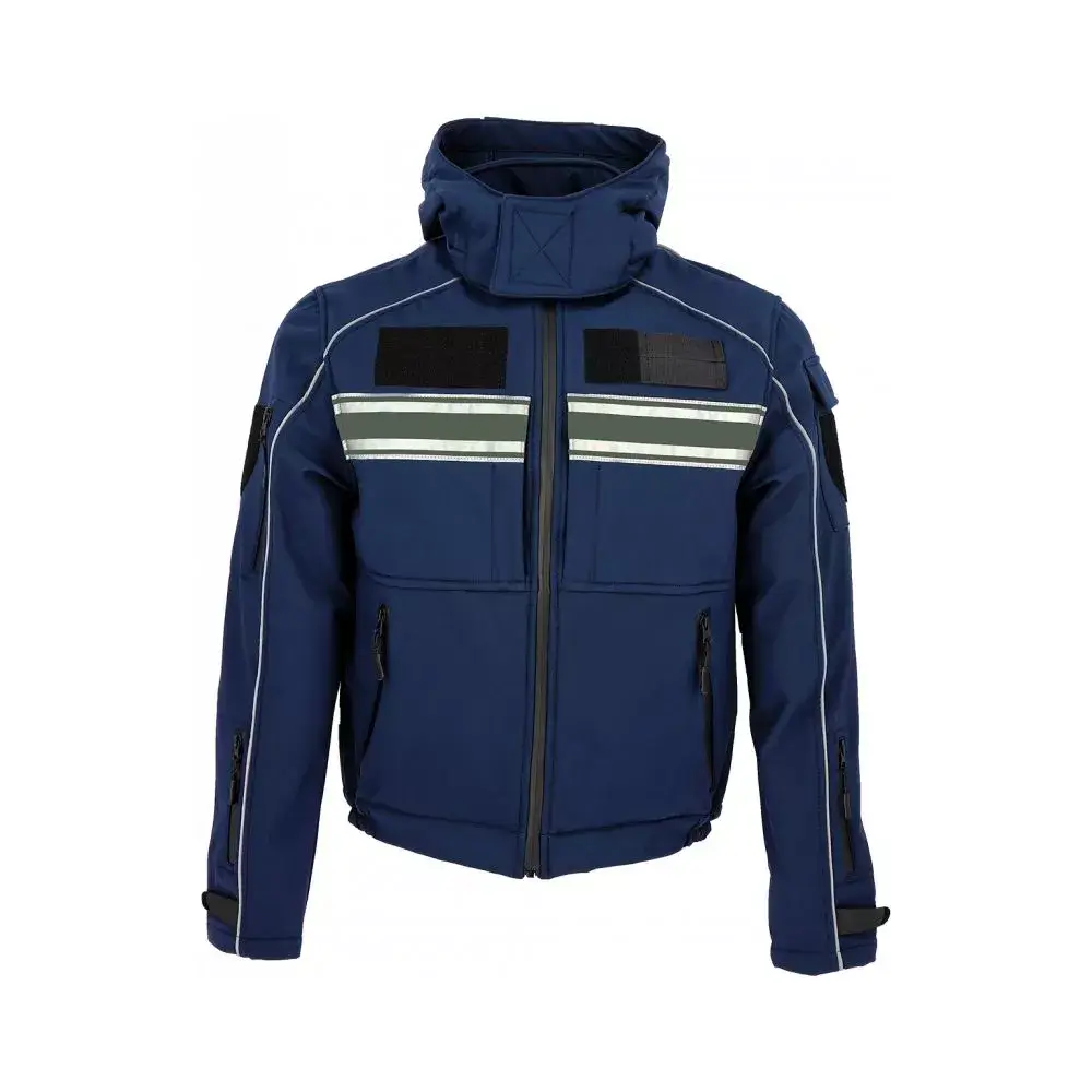 Blouson softshell IRON bande verte Police Rurale