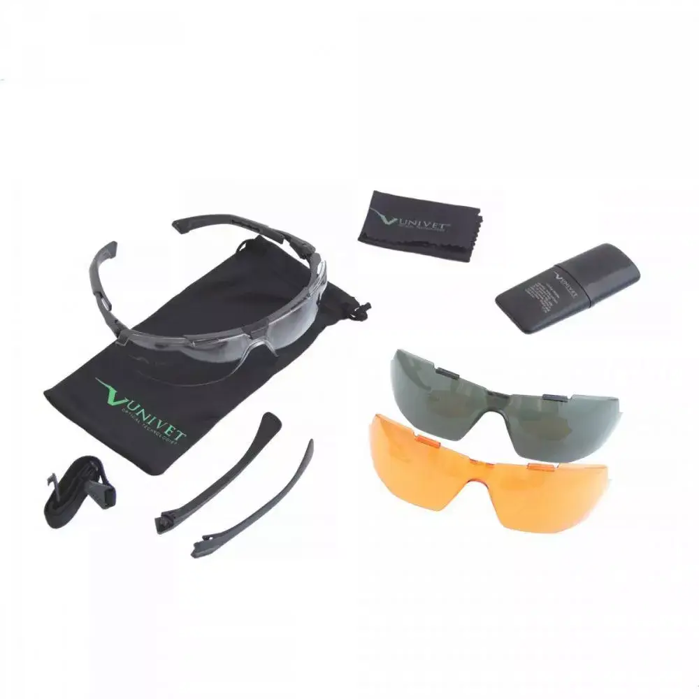 Kit de lunettes ballistic Univet DE LUNETTES 5X1 BALLISTIC UNIVET
