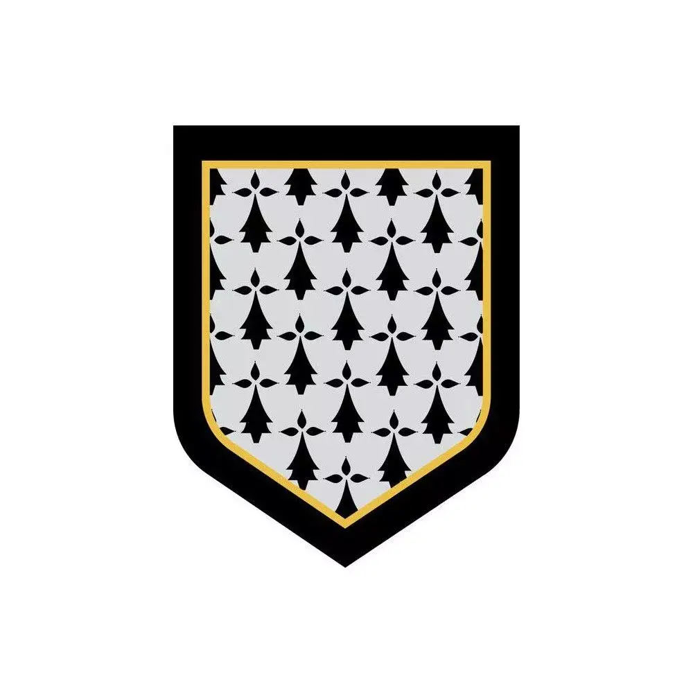 Ecusson de Bras Brode Gendarmerie Departementale Bretagne