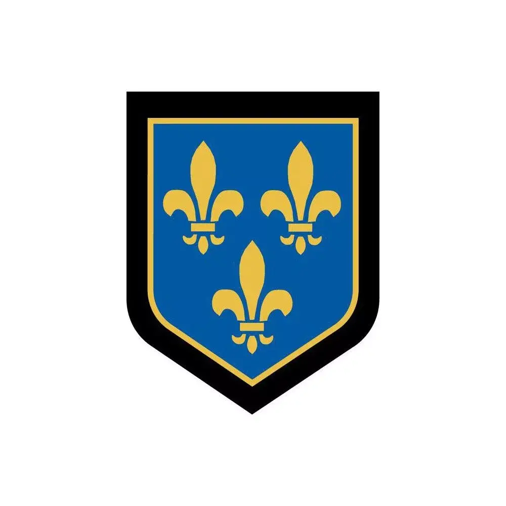  Ecusson de Bras Brode Gendarmerie Departementale Ile de france