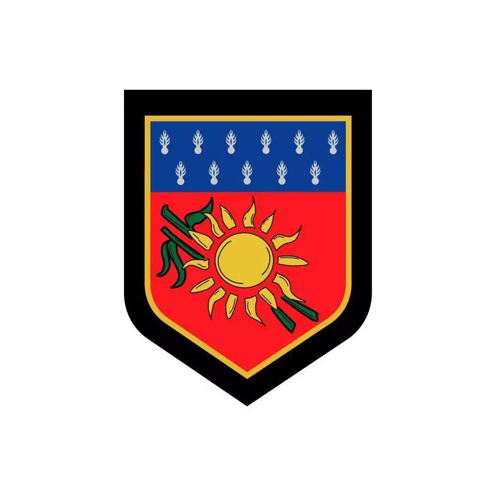  Ecusson de Bras Brode Gendarmerie Departementale Guadeloupe