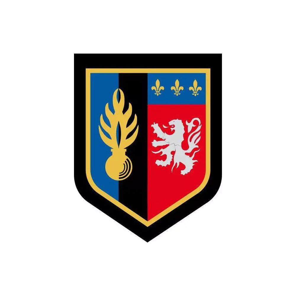 Ecusson de Bras Brode Zone de Defense de Lyon