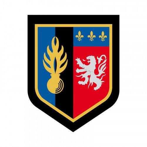 Ecusson de Bras Brode Zone de Defense de Lyon
