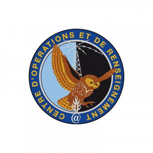 Ecusson de Bras Brode Centre d&#039;Operations et de Renseignement