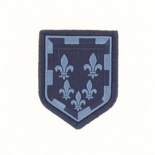 Ecusson de Bras Brode Gendarmerie Departemetale Centre Basse Visibilite Bleu