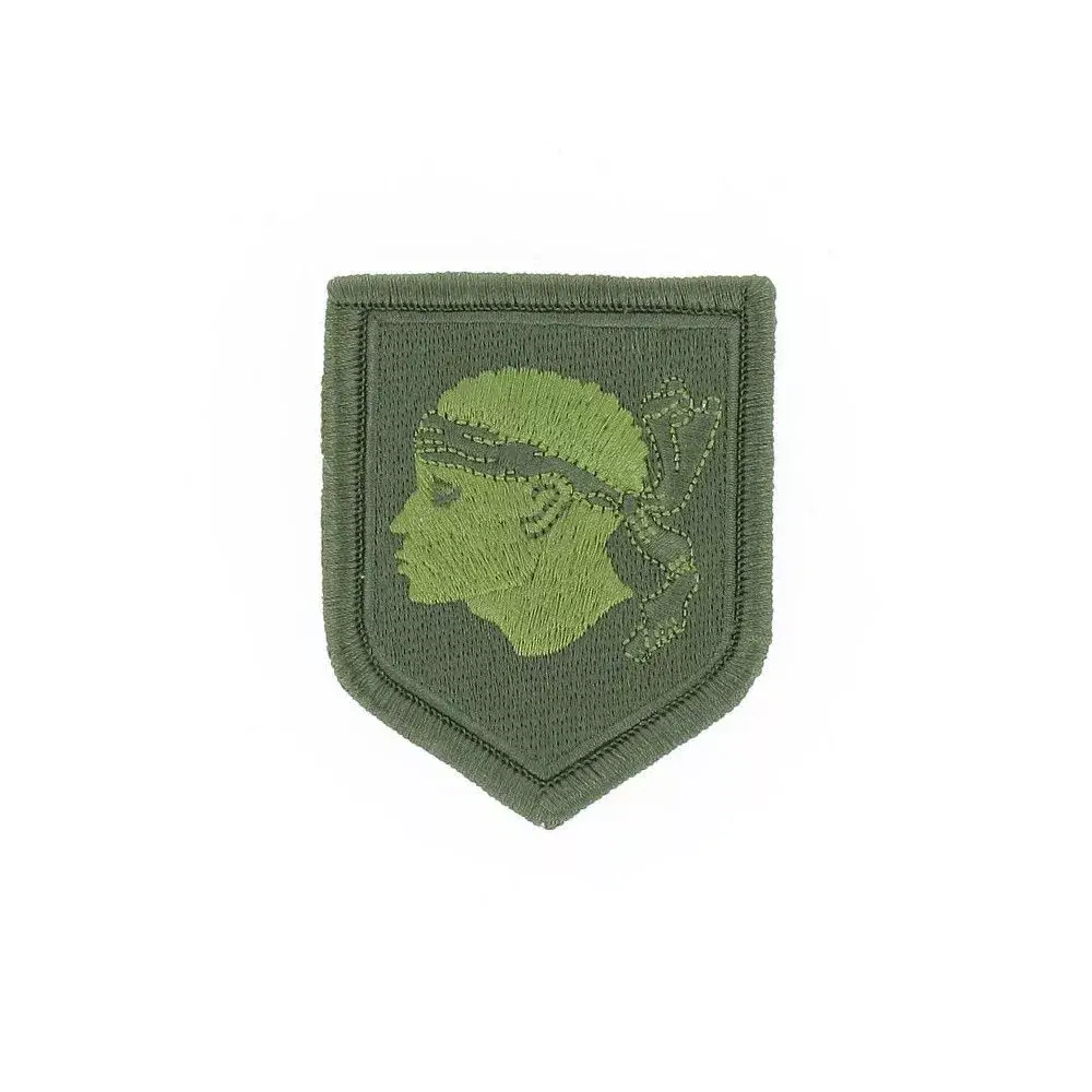 Ecusson de Bras Brode Gendarmerie Departemetale Corse Basse Visibilite Vert Ecusson de Bras Brode Gendarmerie Departemetale Corse Basse Visibilite Vert