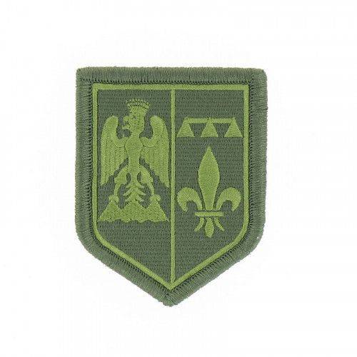 Ecusson de Bras Brode Gendarmerie Departemetale PACA Basse Visibilite Vert