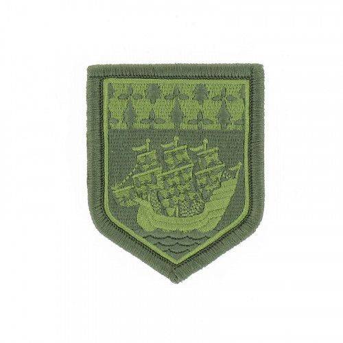 Ecusson de Bras Brode Gendarmerie Departemetale Pays de Loire Basse Visibilite Vert