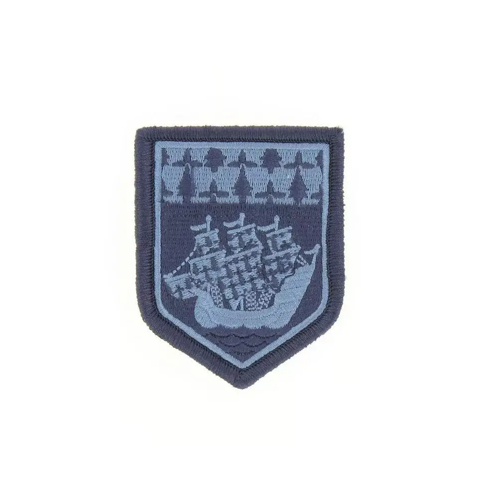 Ecusson de Bras Brode Gendarmerie Departemetale Pays de Loire Basse Visibilite Bleu