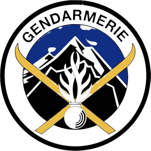 Ecusson de Bras Brode Gendarmerie Haute Montagne