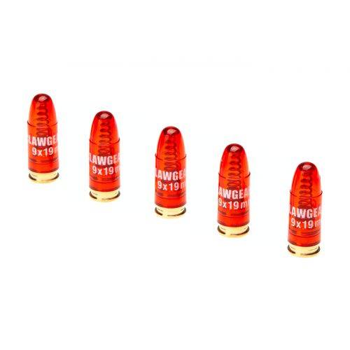 Munition d&#039;instruction 9x19mm boite de 5 