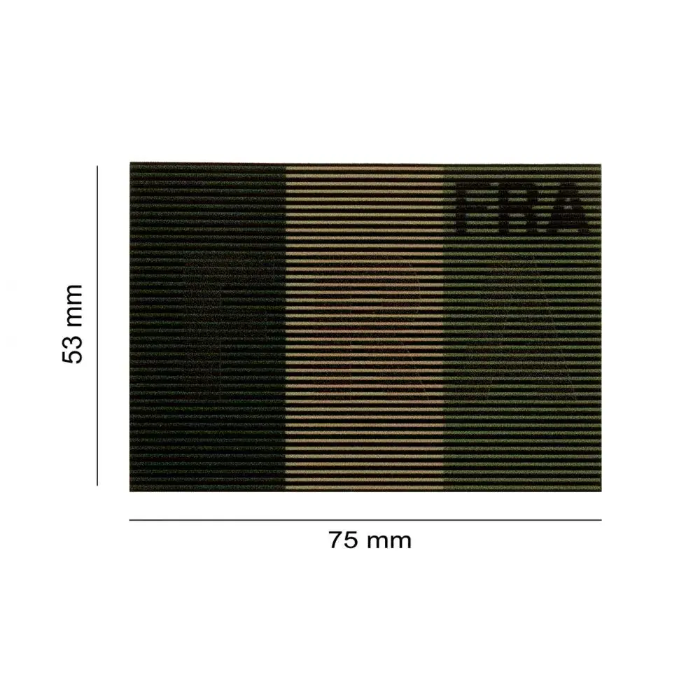 Patch dual IR France basse visibilité Vert Patch dual IR France basse visibilité Vert