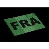 Patch dual IR France basse visibilité Vert