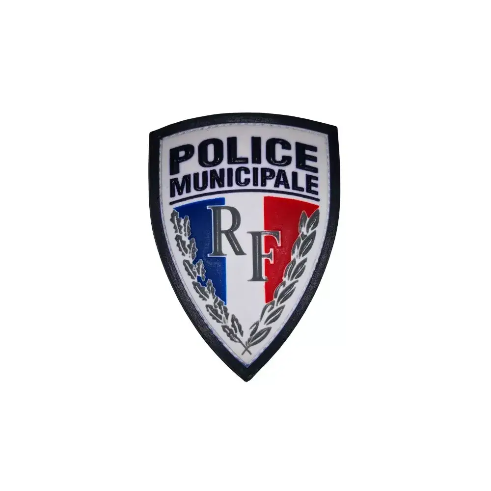 Ecusson de Bras PVC Police Municipale RF