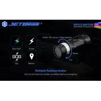 Lampe Tactique Niteye RAPTOR RRT03 - 1400Lumens