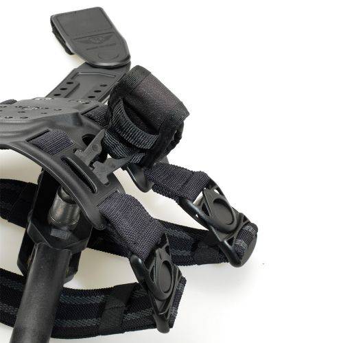 Plaque de cuisse radar double sangle boucle détachable compatible Safariland