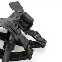 Plaque de cuisse radar double sangle boucle détachable compatible Safariland