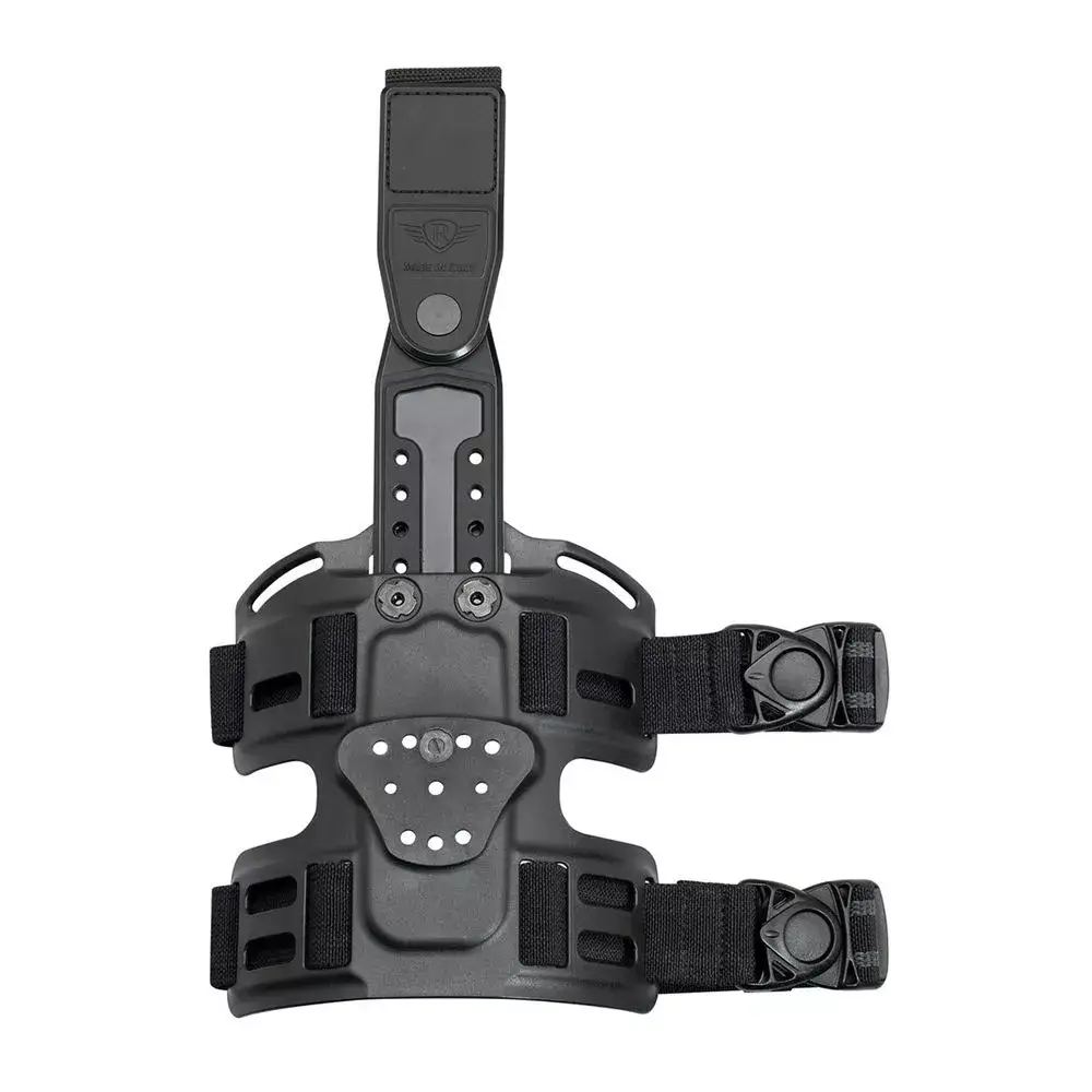 Plaque de cuisse radar double sangle boucle détachable compatible Safariland