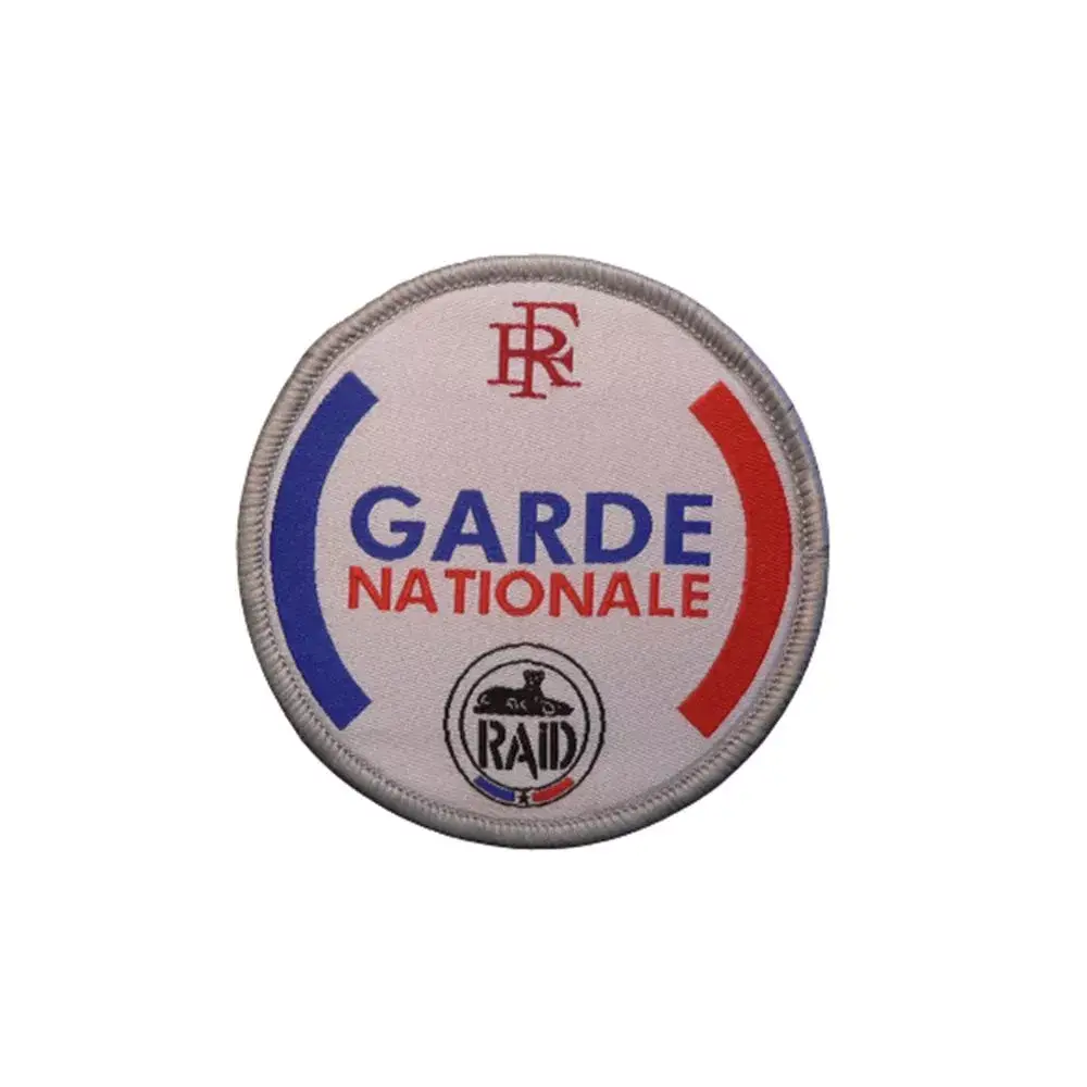 Écusson de bras tissé Garde Nationale 