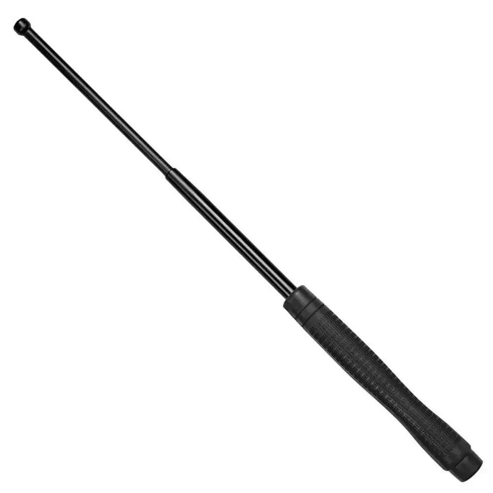 Bâton de défense télescopique ergonomique en acier trempé 21"