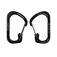 Mousqueton SlideLock® en acier inoxydable - 11 kg