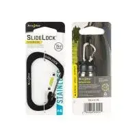 Mousqueton SlideLock® en acier inoxydable - 34 kg