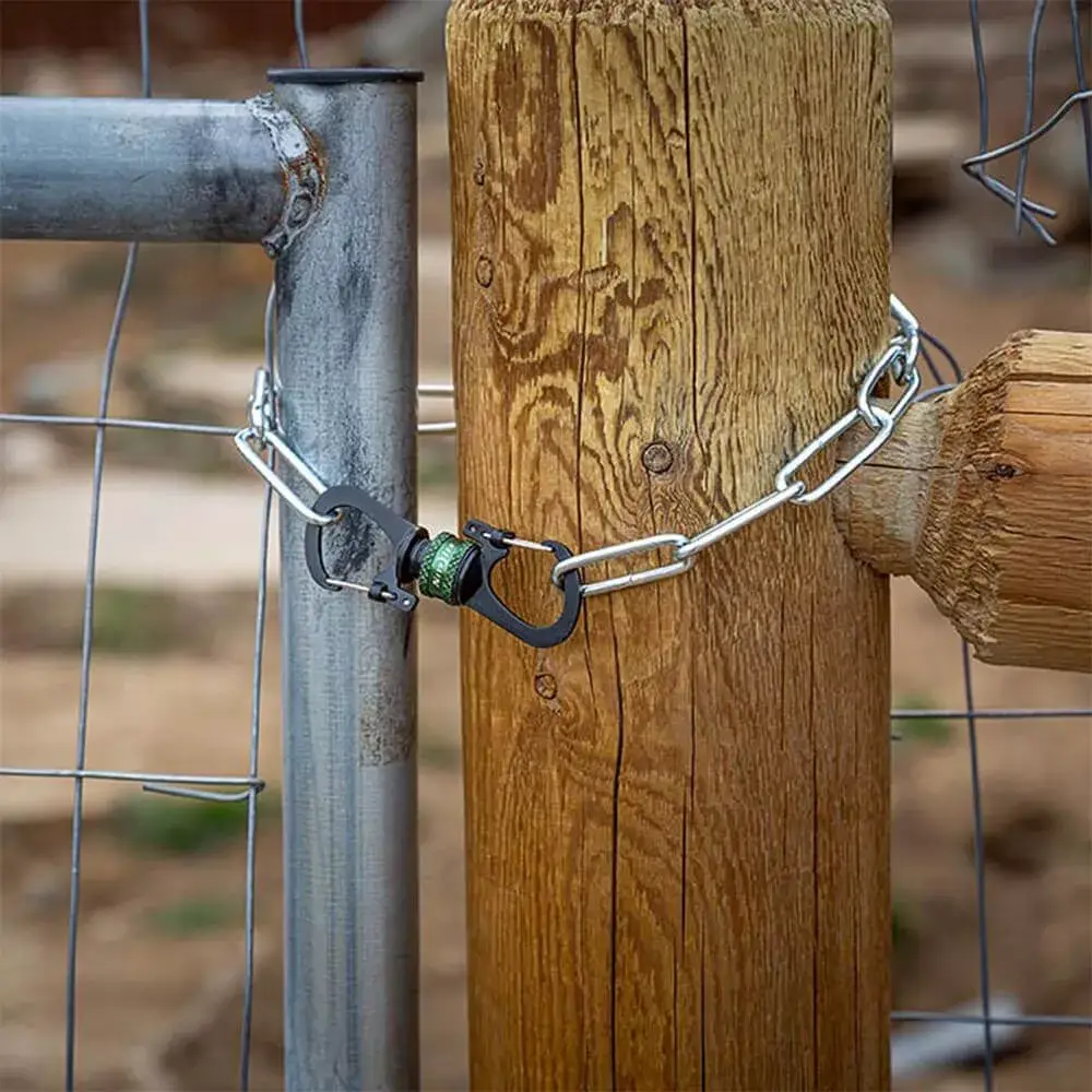 Mousqueton double à verrouillage magnétique SlideLock® 360°