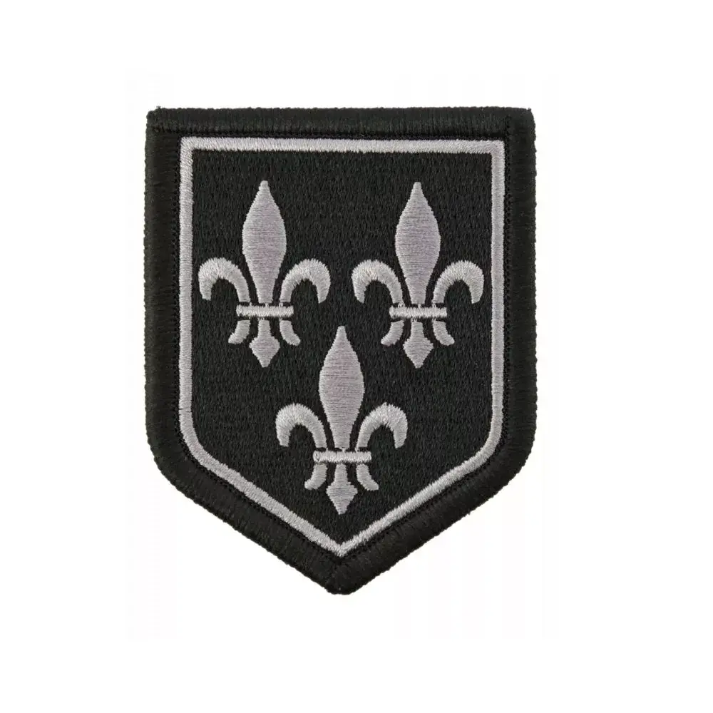 Ecusson de Bras Brode Gendarmerie Departementale Ile De France Basse Visibilité Noir Ecusson de Bras Brode Gendarmerie Departementale Ile De France Basse Visibilité Noir
