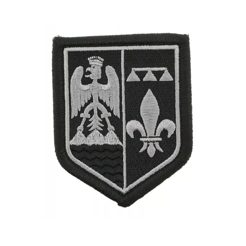 Ecusson de Bras Brode Gendarmerie Departementale PACA Basse Visibilite Noir Ecusson de Bras Brode Gendarmerie Departementale PACA Basse Visibilite Noir