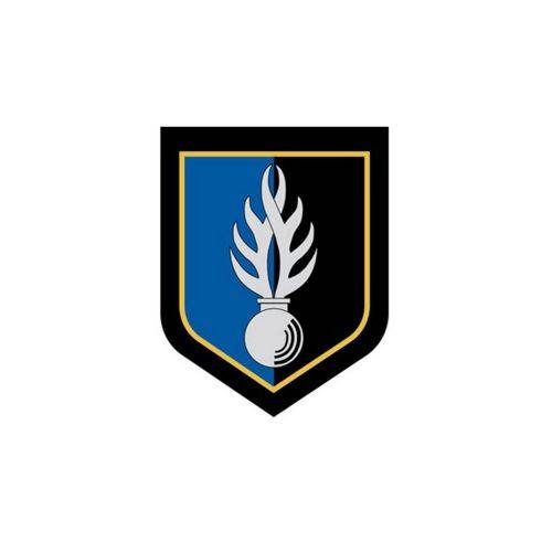 Ecusson de bras brode sans affectation propre/militaire de la Gendarmerie