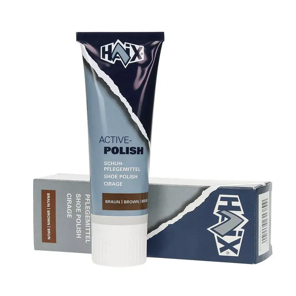 Tube de cirage marron Haix spécial chaussures Armée de Terre