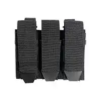Porte chargeur triple 9mm MOLLE - ADN Tactical Porte chargeur triple 9mm MOLLE - ADN Tactical