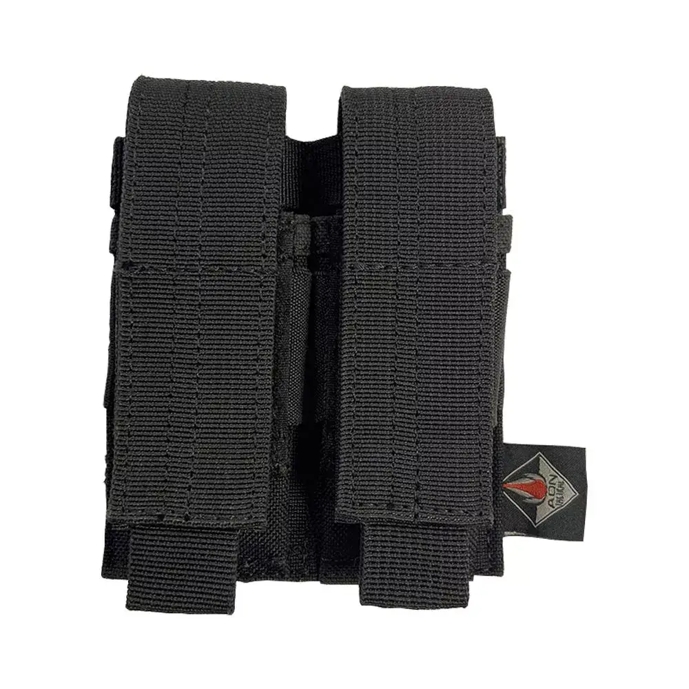 Porte chargeur double 9mm MOLLE - ADN Tactical Porte chargeur double 9mm MOLLE - ADN Tactical