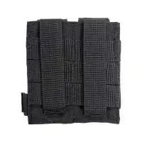 Porte chargeur double 9mm MOLLE - ADN Tactical Porte chargeur double 9mm MOLLE - ADN Tactical