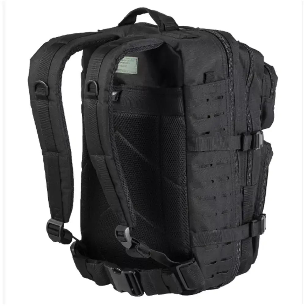 Sac a dos US ASSAULT 40L laser cut noir- Miltec
