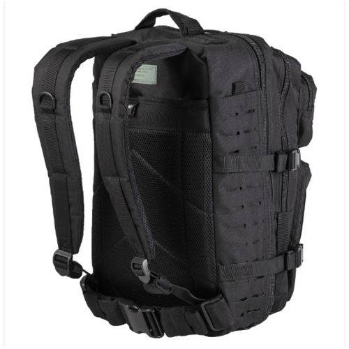 Sac a dos US ASSAULT 40L laser cut noir- Miltec