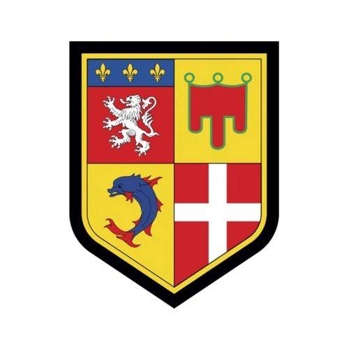 Ecusson de bras brode Auvergne-Rhone-Alpes