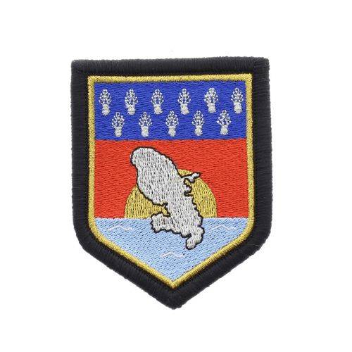 Ecusson de Bras Brode Gendarmerie Departementale Martinique