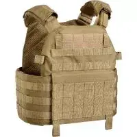 Gilet porte plaque coyote - Outac